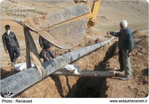 بی سابقه ترین عملیات گازرسانی در سال 94 در خرامه