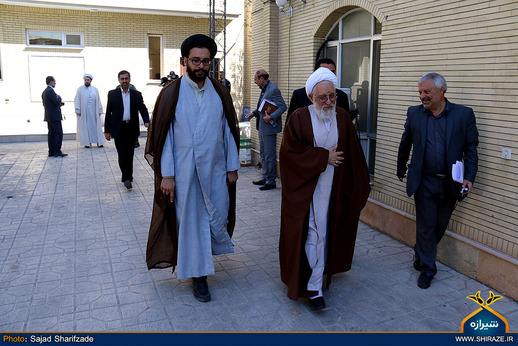 دیدار فرمانده و کارکنان نیروی هوایی ارتش با آیت الله ایمانی نماینده ولی فقیه در فارس
