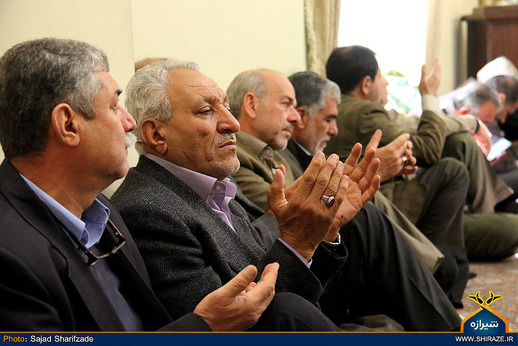 دیدار پیشکسوتان سپاه فجر فارس با آیت الله ایمانی