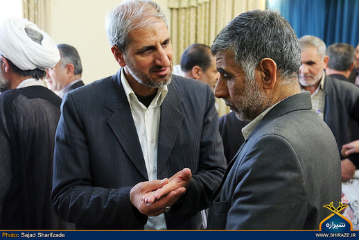دیدار پیشکسوتان سپاه فجر فارس با آیت الله ایمانی
