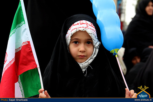 راهپیمایی یوم الله 22 بهمن در شیراز