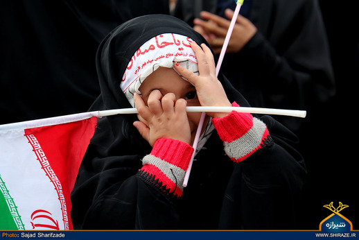 حضور کودکان در مراسم راهپیمایی