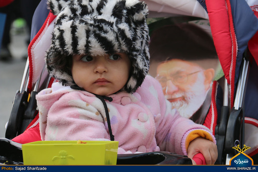 حضور کودکان در مراسم راهپیمایی