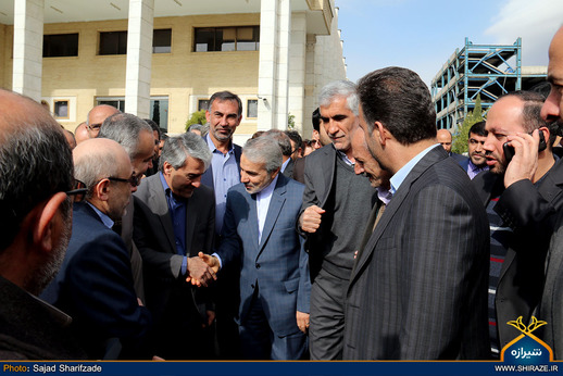 حضور دکتر نوبخت معاون رئیس جمهور و افشانی استاندار فارس