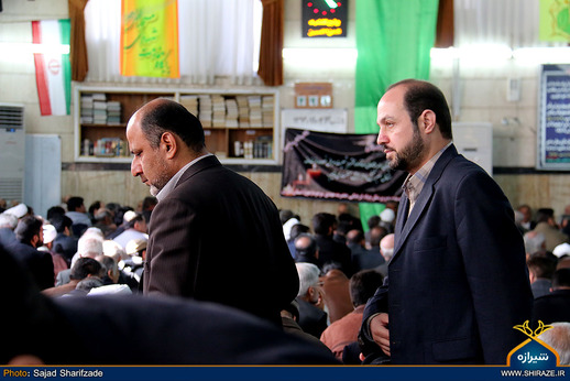مراسم ختم سومین روز درگذشت همسر آیت الله حدائق در شیراز