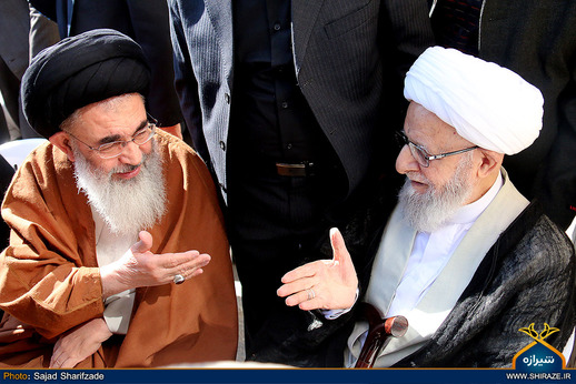 مراسم ختم سومین روز درگذشت همسر آیت الله حدائق در شیراز