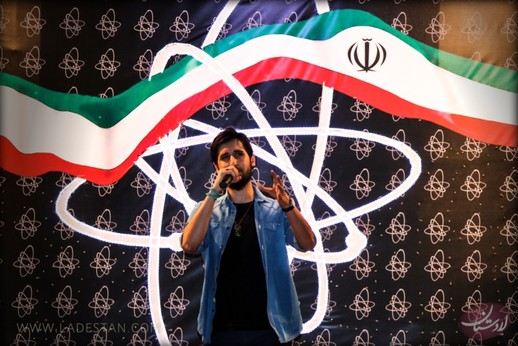جشن بزرگ پیروزی بمناسبت روز فناوری هسته‌ای با حضور حامد زمانی در لارستان 