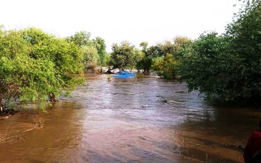 سیلاب ۱۹۸ نفر را در فارس گرفتار کرد
