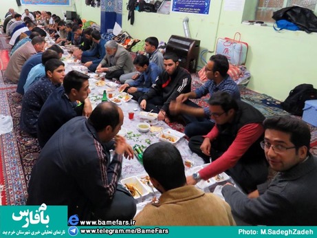 مراسم معنوی اعتکاف در صفاشهر