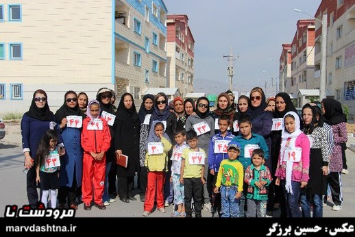 مسابقه دو بانوان در مسکن مهر مهرگان مرودشت
