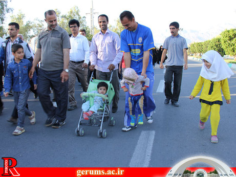 همایش پیاده روی بزرگ خانوادگی شهرستان گراش بمناسبت هفته سلامت 