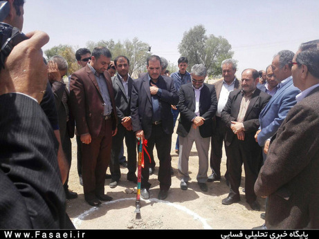 کلنگ زنی زمین ورزشی چمن مصنوعی نوبندگان