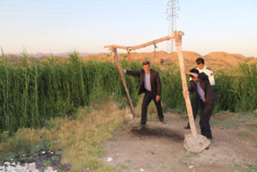 تعطیلی محل خریدوفروش غیرمجاز دام در مرودشت