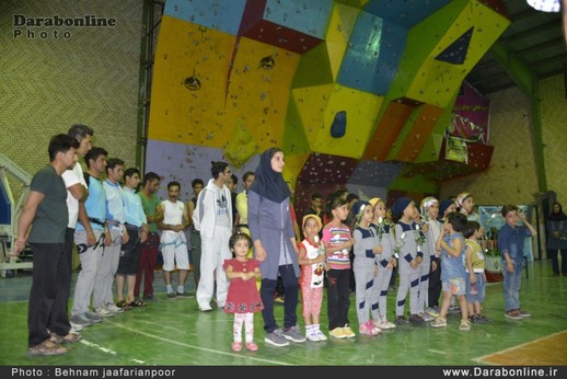 تجلیل از ورزشکاران دارابی