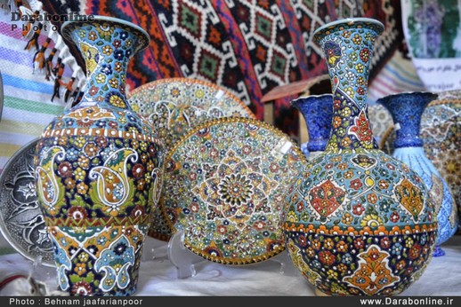 نمایشگاه صنایع دستی در لایزنگان1