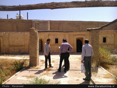 مرمت خانه سوخکیان و حمام مشیر  داراب 
