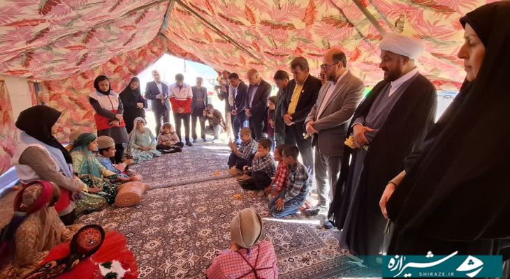 برگزاری مراسم پویش سلام محله در فراشبند