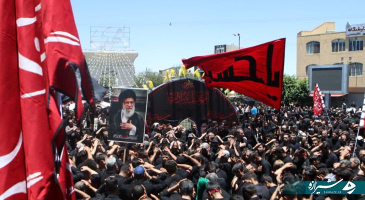 عاشورای حسینی در آباده از نگاه دوربین